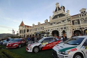 Otago Rally finish 2010